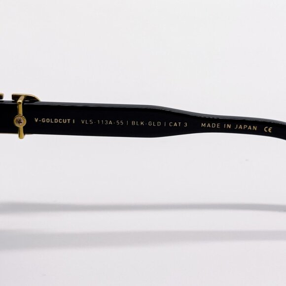 NEW VALENTINO V-GOLDCUT-I VLS-113A WOMEN BLACK SUNGLASSES VALENTINO - Picture 12 of 13